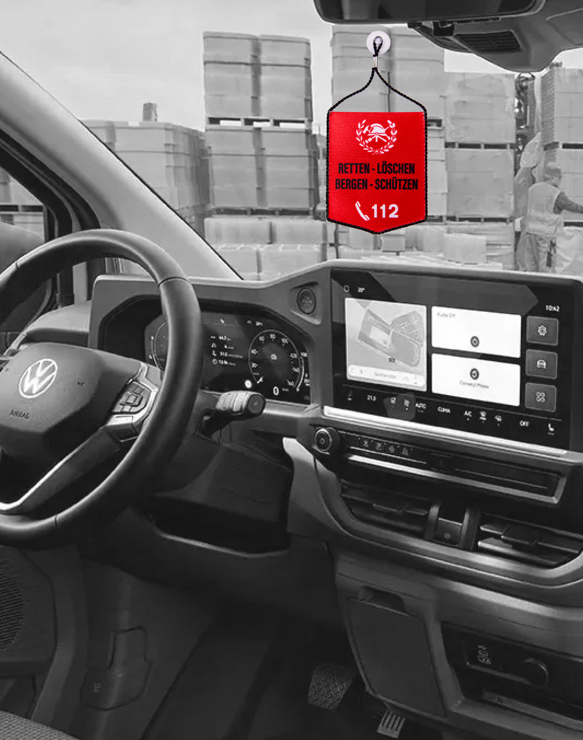 Autowimpel Freiwillige Feuerwehr