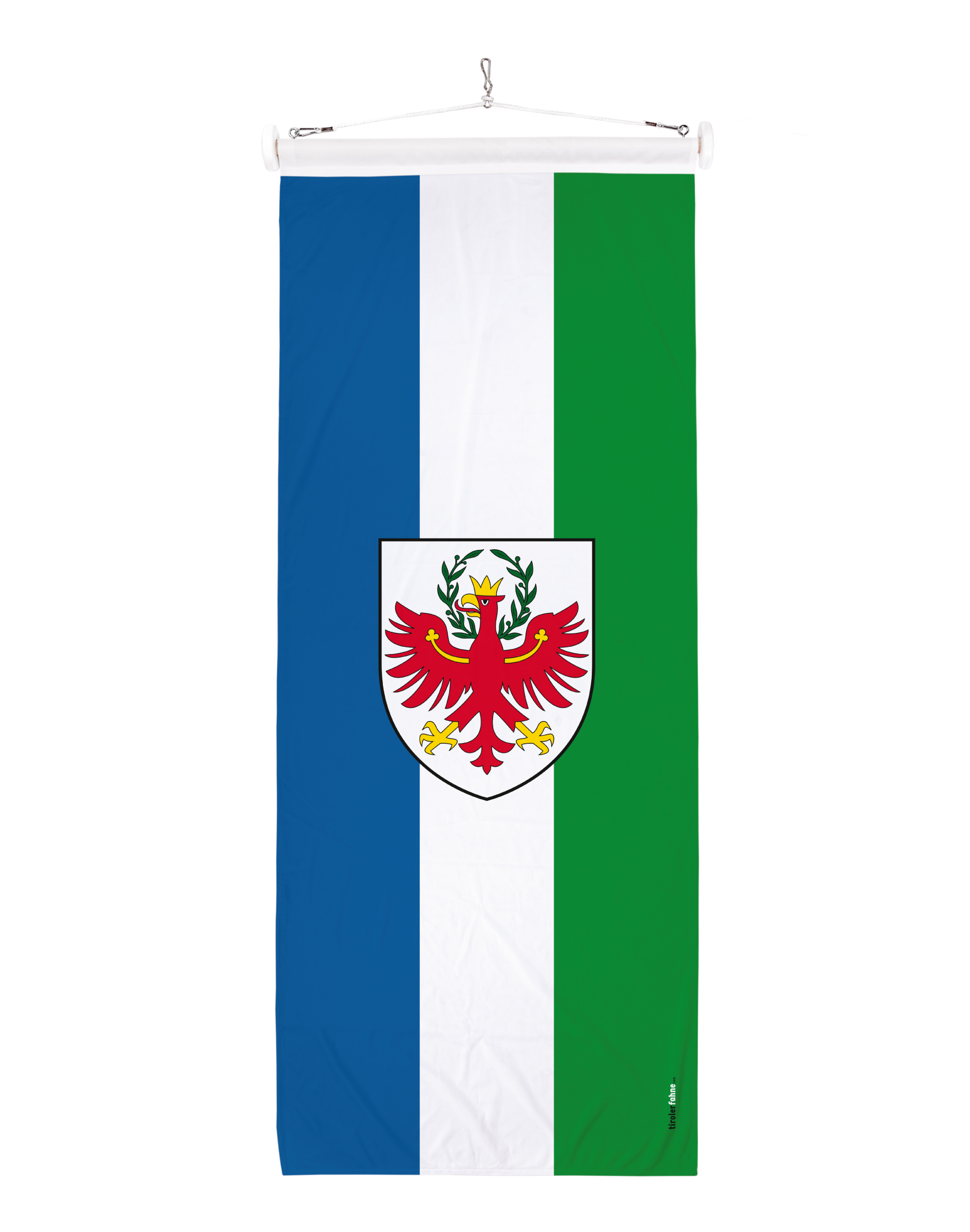 Ladinienfahne mit Südtiroler Adler