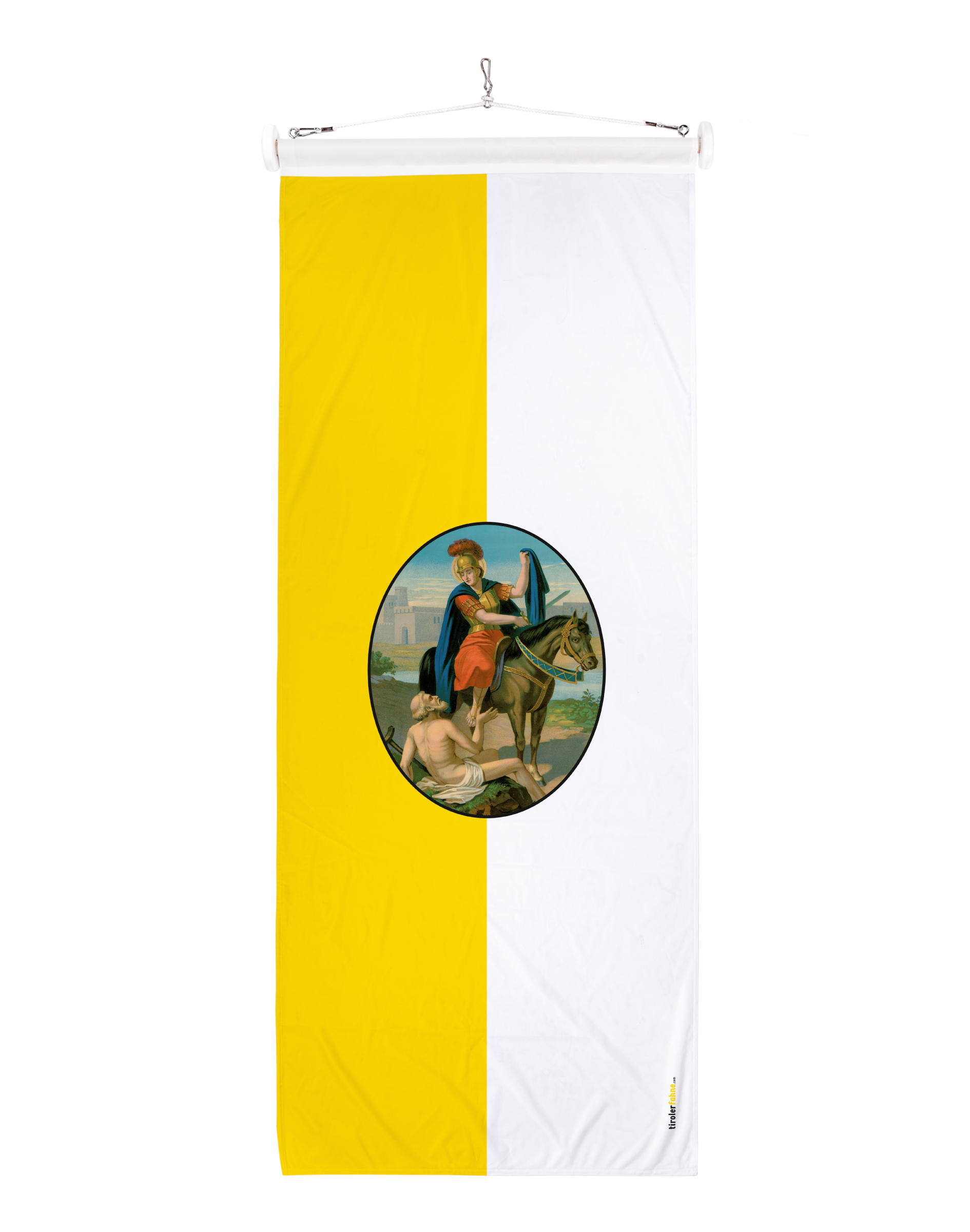 Kirchenfahne mit Hl. Martin