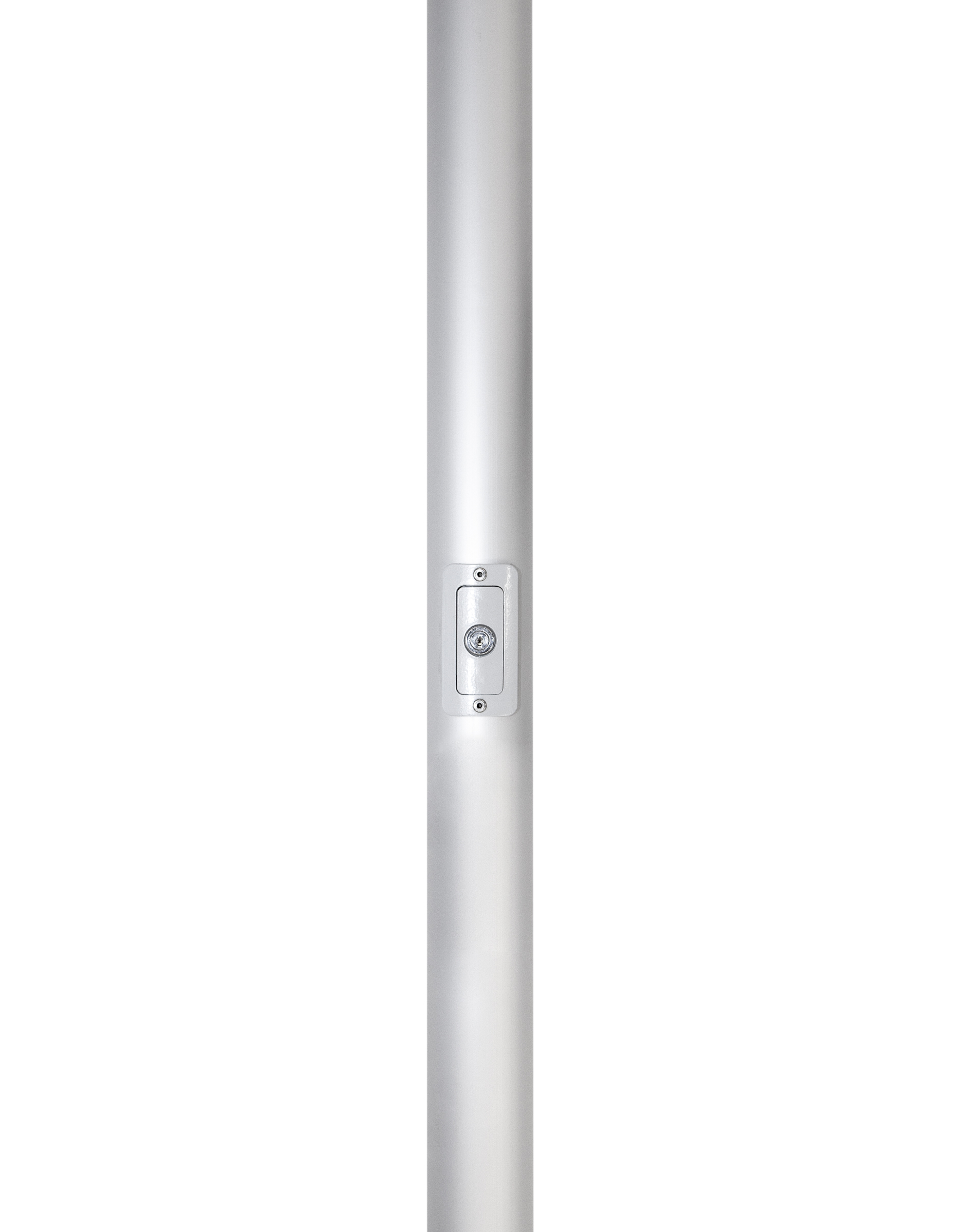 Fahnenmast mit Auslegerarm hissbar