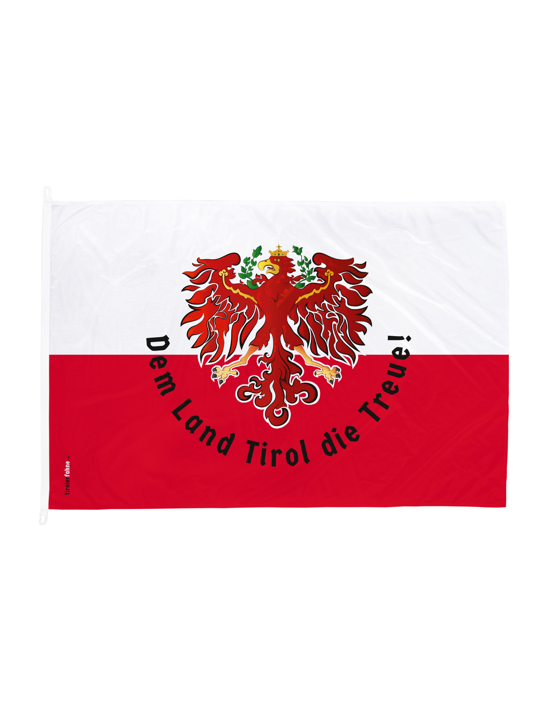 Tirolerfahne mit dem Land Tirol die Treue